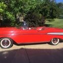 1957 Red Chevrolet Bel Air/150/210 thumbnail