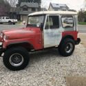1957 Red Willys  thumbnail