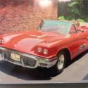1959 Red Ford Thunderbird thumbnail