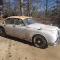 1961 White Jaguar MK2 thumbnail