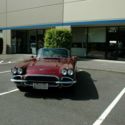 1962 Honduras Maroon Chevrolet Corvette thumbnail