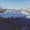 1963 White Ford Fairlane thumbnail