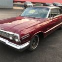 1963 Red Chevrolet Impala thumbnail