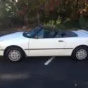 1991 White Mercury Capri thumbnail