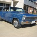 1966 Blue Chevrolet Nova thumbnail