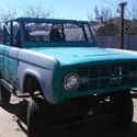 1966 Teal Ford Bronco thumbnail