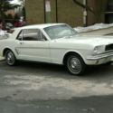 1966 White Ford Mustang thumbnail