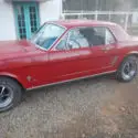 1966 Red Ford Mustang thumbnail