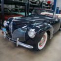 1940 Blue Lincoln Zephyr Continental V12 Convertible thumbnail