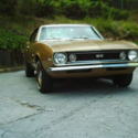1967 Gold Chevrolet Camaro thumbnail