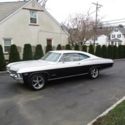 1967 Silver/Black with a double red pinstripe Chevrolet Impala thumbnail