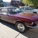 1967 Burgundy Ford Mustang thumbnail