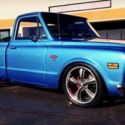 1968 Blue Chevrolet C-10 thumbnail