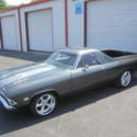 1968 Gray Chevrolet El Camino thumbnail