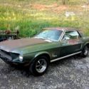1968 Highland Green Ford Mustang thumbnail