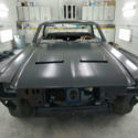 1968 Primed Black Ford Mustang thumbnail