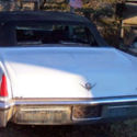 1969 White Cadillac DeVille thumbnail