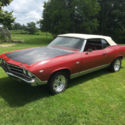 1969 Burgundy Chevrolet Chevelle thumbnail