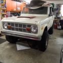 1969 wimbleton white/parchment Ford Bronco thumbnail