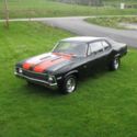 1969 Black Chevrolet Nova thumbnail