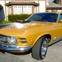 1970 Bright Gold Metallic /K/ Ford Mustang thumbnail