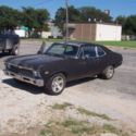 1970 black Chevrolet Nova thumbnail