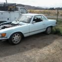1972 Blue Mercedes-Benz SL-Class thumbnail