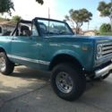 1972 Blue International Harvester Scout thumbnail