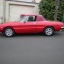 1972 Red Alfa Romeo Spider thumbnail
