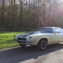 1973 white blue Chevrolet Camaro thumbnail