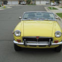 1974 Yellow MG MGB thumbnail