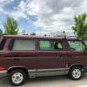 1991 Burgundy Volkswagen Bus/Vanagon thumbnail
