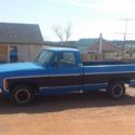 1975 Blue Chevrolet C-10 thumbnail