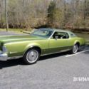 1975 Lime Gold Lincoln Continental thumbnail