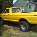 1976 Yellow Ford F-150 thumbnail