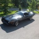 1976 Black metallic Pontiac Trans Am thumbnail