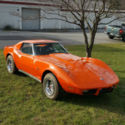 1976 orange Chevrolet Corvette thumbnail