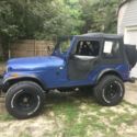 1977 Blue Jeep Wrangler thumbnail