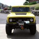 1977 Yellow Ford Bronco thumbnail