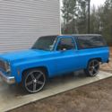 1978 Blue Chevrolet Blazer thumbnail