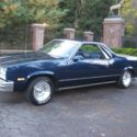 1987 Blue Chevrolet El Camino thumbnail