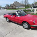 1988 Red Alfa Romeo Spider thumbnail