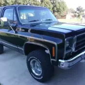 1979 Black Chevrolet Blazer thumbnail