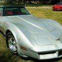 1981 Silver Chevrolet Corvette thumbnail