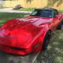 1981 Red Chevrolet Corvette thumbnail