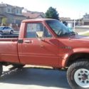 1983 Red Toyota 4x4 thumbnail