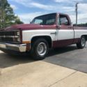 1984 Burgundy Chevrolet C/K Pickup 1500 thumbnail