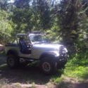 1986 Silver Jeep CJ thumbnail