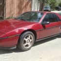 1987 Red Pontiac Fiero thumbnail