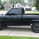 1987 Black Ford Ranger thumbnail